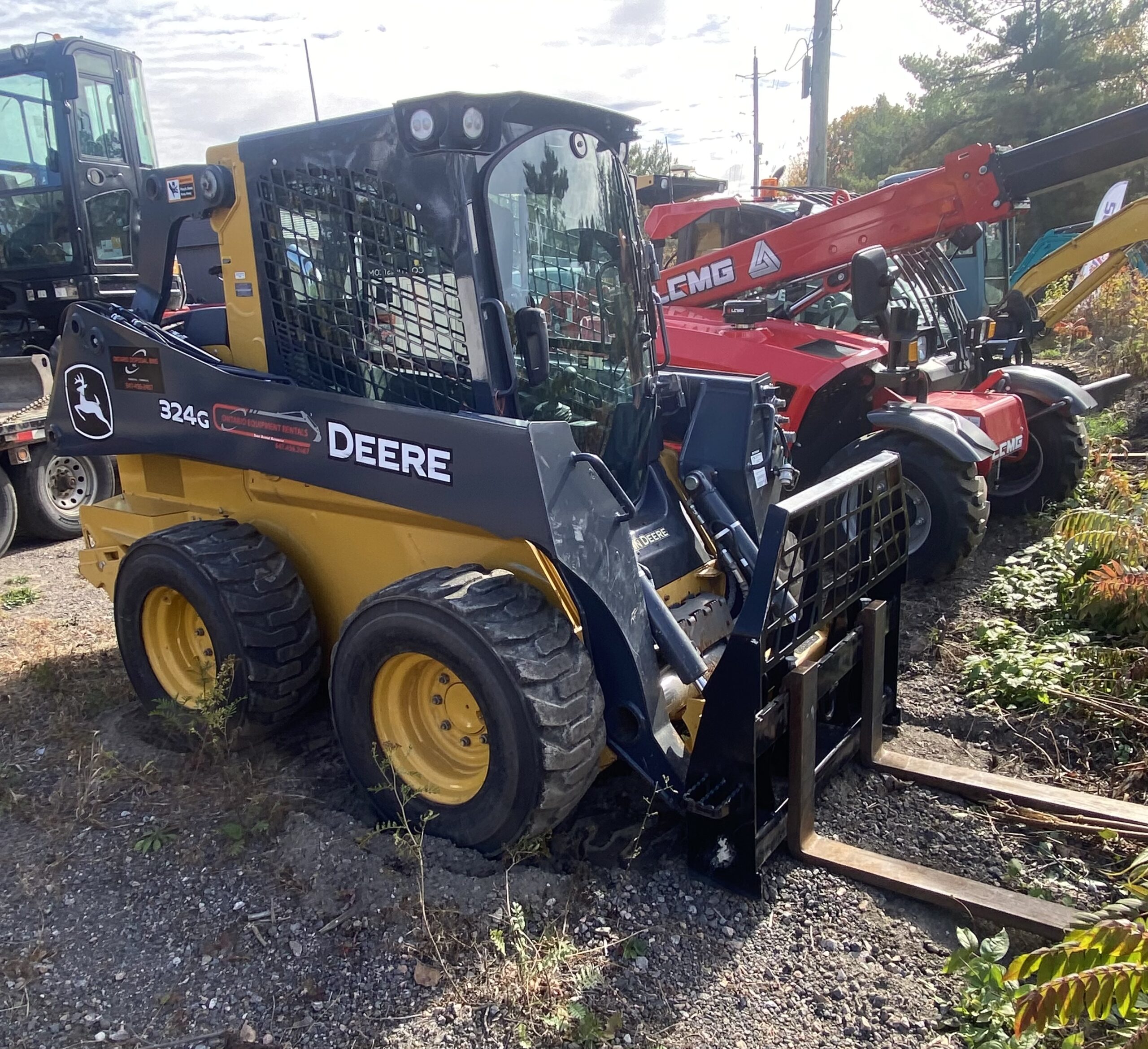 John Deere 324G Wheel Loader for Sale – Québec / Canada