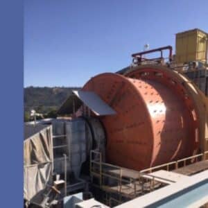 Used Hardinge SAG Mill 6.4m Dia x 3.35m EGL (21 ft. x 11 ft.).