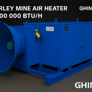 Chauffage d’air mine 2 000 000 BTU